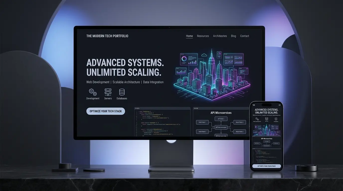 Mockup de Sites Institucionais